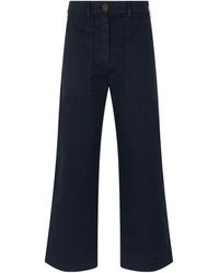 Etro - Logo Detailed Straight-Leg Pants - Lyst