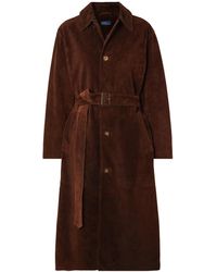 Polo Ralph Lauren - Suede Coat - Lyst