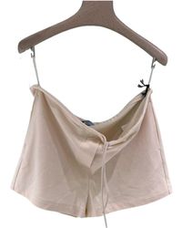 Prada - Piqué Shorts - Lyst