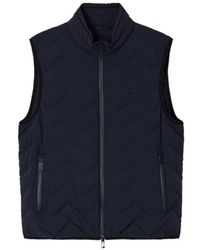 Emporio Armani - Zip Quilted Gilet - Lyst