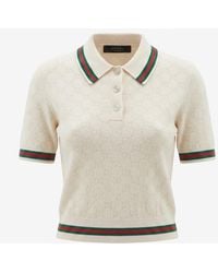 Gucci - Gg Extra Fine Jacquard Polo Shirt - Lyst