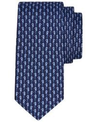 Ferragamo - Seahorse Print Silk Tie - Lyst