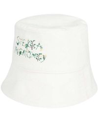 Stella McCartney - Logo Embroidered Bucket Hat - Lyst