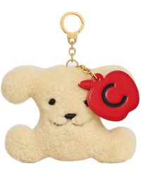 Celine - Triomphe Pom-Pom Charm Apple - Lyst