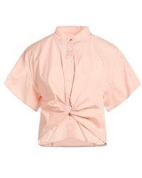 Rag & Bone - Solid-Colored Short-Sleeved Top - Lyst