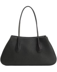 The Row - Alger Stitch Detailed Shoulder Bag - Lyst