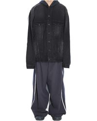 Balenciaga - Oversized Layered Jacket - Lyst
