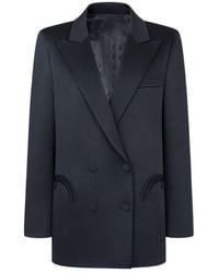Blazé Milano - Blazé Milano Novalis Everynight Double-Breasted Blazer - Lyst