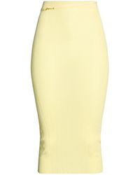 Jacquemus - Solid-Colored Knit Midi Skirt - Lyst
