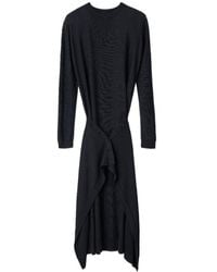 Lemaire - Buttoned Knitted Dress - Lyst