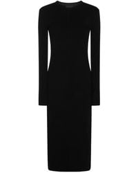 Thom Krom - Fitted Long-Sleeve Dress - Lyst