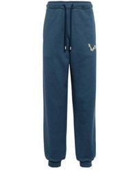Lanvin - Logo-Print Cotton Track Pants - Lyst