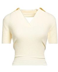 Jacquemus - Solid-Color Knitted Short-Sleeved Shirt - Lyst