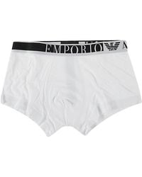 Emporio Armani - Logo Underwear - Lyst