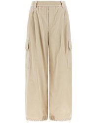 Brunello Cucinelli - 'Baggy Cargo' Pants - Lyst