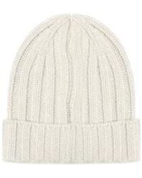 Giuliano Galiano - Ribbed Cuff Beanie Hat - Lyst