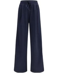 Weekend by Maxmara - Perdoni Drawstring Stripe Trousers - Lyst