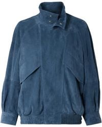 Nour Hammour - Ariste Patchwork Suede Jacket - Lyst