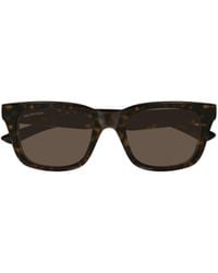 Balenciaga - Eyewear Rectangular Frame Sunglassses - Lyst