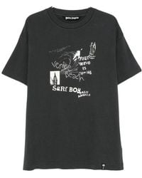 Palm Angels - Crew Neck T-Shirt - Lyst