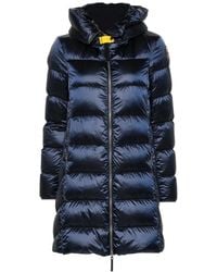 Parajumpers - Puffer Coat With Quilted Design And Hood - Lyst