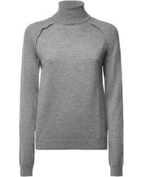 Dondup - Logo Plaque Roll-Neck Jumper - Lyst