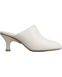 Tod's - Mid Heel Slip-On Mules - Lyst