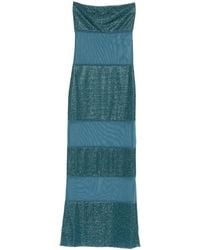 Oséree - Glitter Panel Dress - Lyst