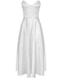 Elisabetta Franchi - Sleeveless Dress - Lyst