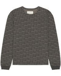ERL - Jacquard Logo Knitted Top - Lyst