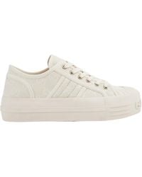 Gucci - Monogrammed Low-Top Sneakers - Lyst