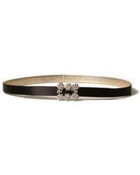 Roger Vivier - Broche Vivier Buckle Belt - Lyst