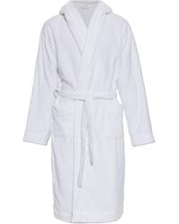 Moschino - Logo Hooded Bathrobe - Lyst