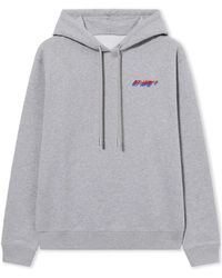 Off-White c/o Virgil Abloh - Shadow Logo Hoodie - Lyst