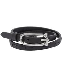Ferragamo - Ferragamo Double-Wrap Buckle Bracelet - Lyst