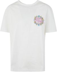 Etro - Pegaso Embroidered Crewneck T-Shirt - Lyst