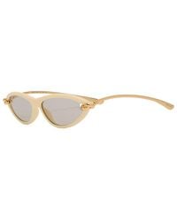 Bottega Veneta - Narrow Cat-Eye Sunglasses - Lyst