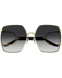 Gucci - Eyewear Square Frame Sunglasses - Lyst