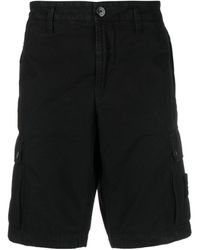 Stone Island - Belt-Loop Shorts - Lyst