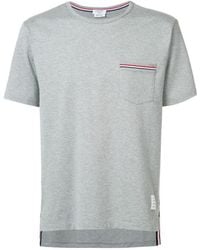 Thom Browne - Jersey Pocket T-Shirt - Lyst
