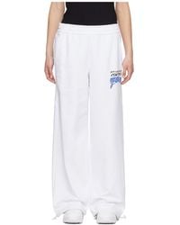 Versace Jeans Couture - Logo-Print Elasticated-Waist Track Pants - Lyst