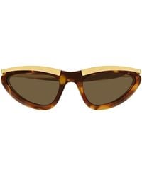 Bottega Veneta - Eyewear Prisma Cat Eye Sunglasses - Lyst