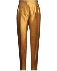 Max Mara - Solid Color Straight-Leg Pants - Lyst