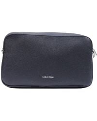 Calvin Klein - Zippered Shoulder Bag - Lyst
