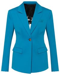The Attico - The Single-Breasted Long-Sleeved Blazer - Lyst