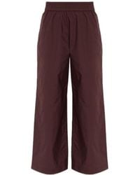 Samsøe & Samsøe - Sajulio Elasticated-Waist Wide-Leg Trousers - Lyst