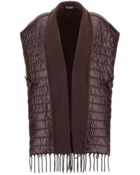 Herno - Fringed Down Vest - Lyst