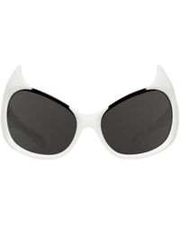 Balenciaga - Eyewear Cat-Eye Gotham Frame Sunglasses - Lyst
