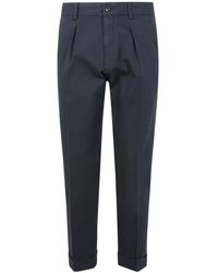 Incotex - Cotton Straight-Leg Trousers - Lyst