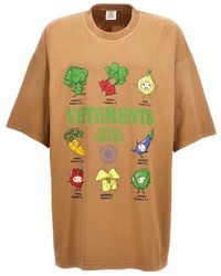 Vetements - Vegan Logo-Print Cotton T-Shirt - Lyst
